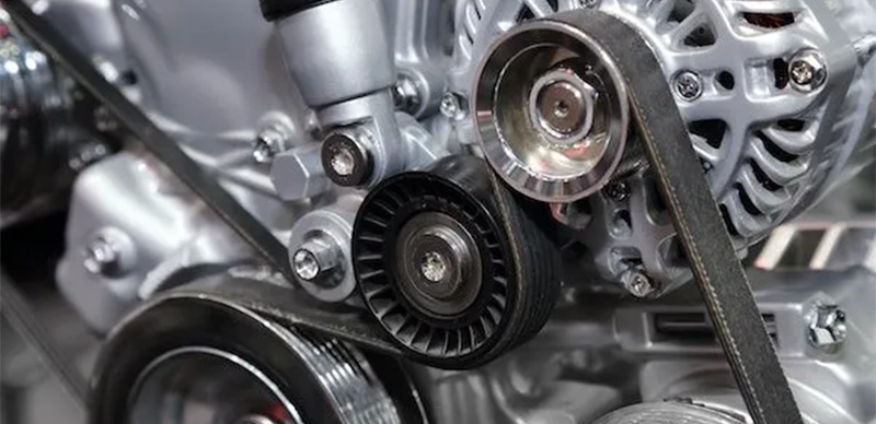 نقش هر قطعه در بیرون زدن تسمه دینام