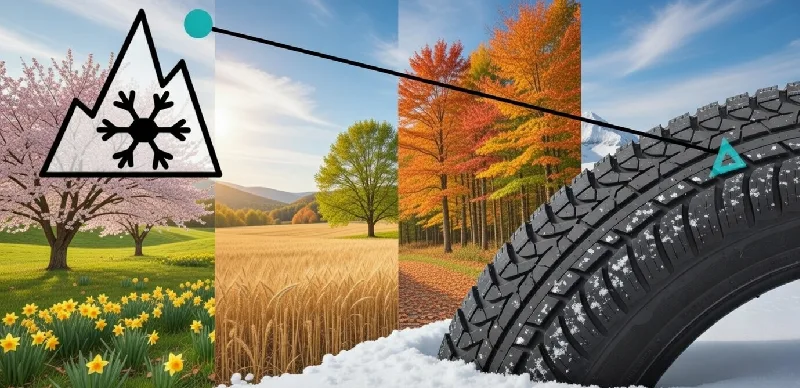 نحوه تشخیص لاستیک چهار فصل