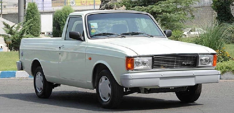 انواع وانت باری در ایران